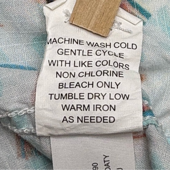 Johnnie O Floaty Hangin' Out Button Up Shirt XL Malibu Novelty Print Prep - Picture 12 of 13